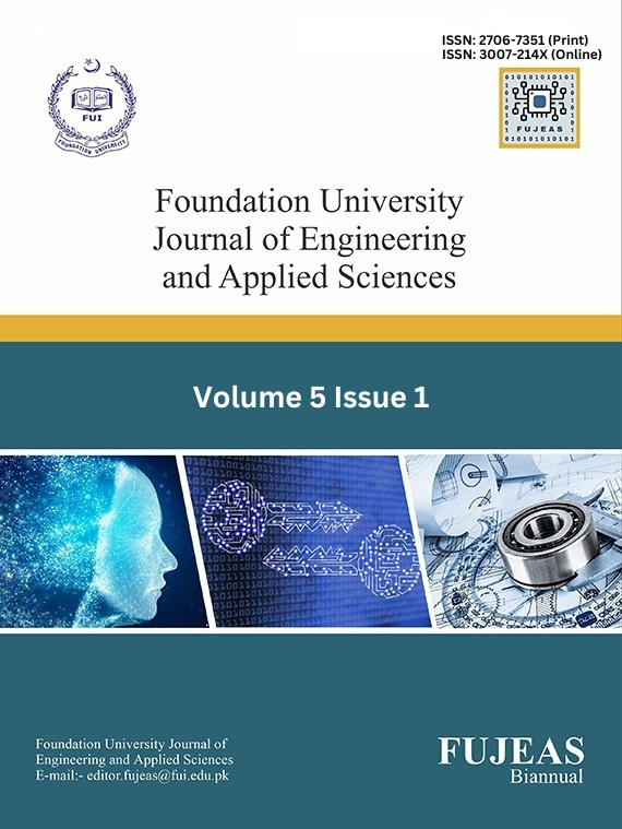 					View Vol. 5 No. 1 (2024): Foundation University Journal of Engineering and Applied Sciences
				